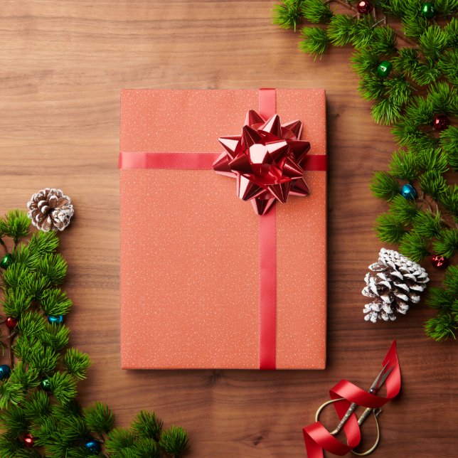 Modernes Schneefall-Weihnachtsgeschenk Geschenkpapier (Feiertagsgeschenk)