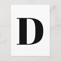Modernes Schreiben | Minimalistische Alphabet-Init