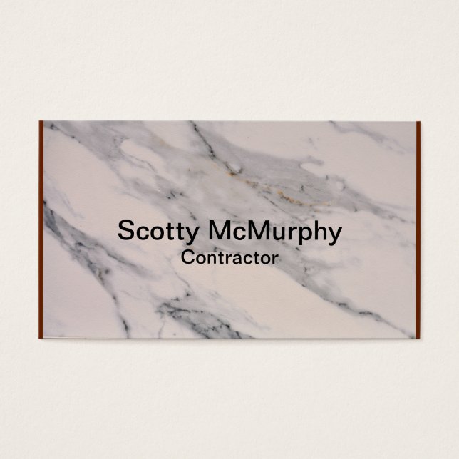 Modernes, schwarz-graues Marmormuster (Vorderseite)