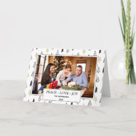 Modernes Schwarz-u. Karte