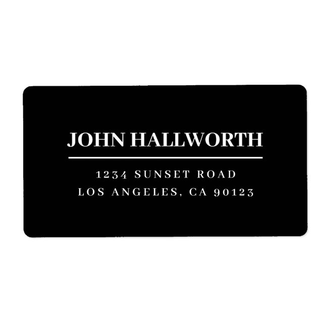 Modernes Schwarz/Weiß (Vorne)