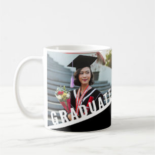 Modernes Schwarz-Weiß-Foto Kaffeetasse