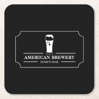 Modernes Schwarz & Weiß, Pub/Brauerei