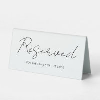 Modernes Schwarz-Weiß-Skript für Hochzeiten reserv