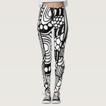 Modernes Schwarz-weißes abstrakt