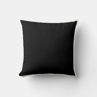 Modernes, schwarz-weißes Kissen STRIPES