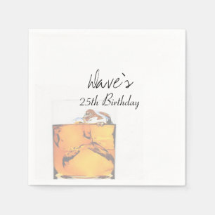 Modernes Scotch Glass Serviette