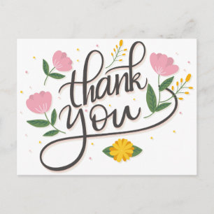 Modernes Script-Foto Hochzeitskarte Postkarte