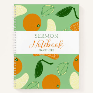 Modernes Sermon-Notebook Notizbuch