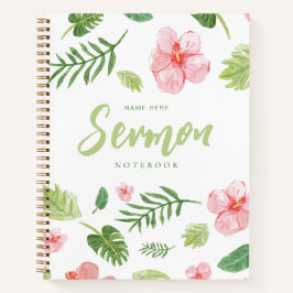 Modernes Sermon-Notebook Notizbuch
