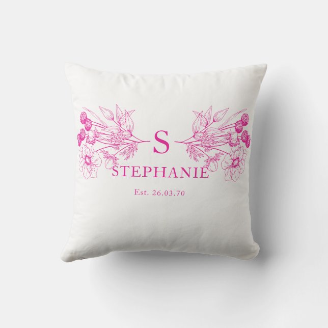 Modernes Sitzkissen Kissen (Rückseite)