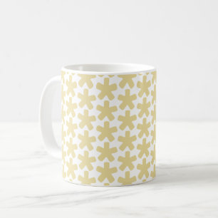 Modernes skandinavisches Kamelrückstrahlmuster Kaffeetasse