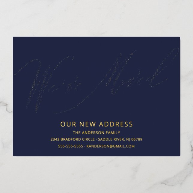 Modernes Skript, das wir modernisiert haben Folieneinladung (Vorderseite)