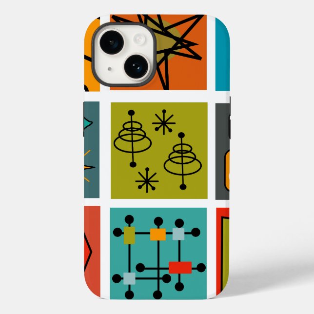 Modernes Smorgasbord aus dem Mittelalter Case-Mate iPhone 14 Hülle (Rückseite)