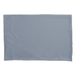 Modernes Solid Dusty Blue Kissenbezug