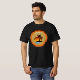 Modernes Sommersonnensommer T-Shirt