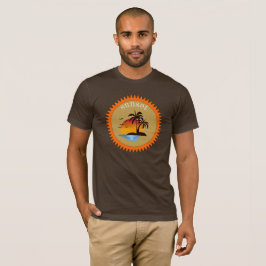 Modernes Sommersonnensommer T-Shirt