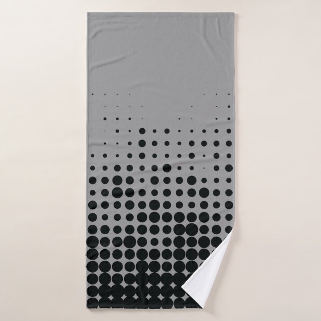 Modernes, spielerisches, urbanes geometrisches Kre Badehandtuch (Badehandtuch)