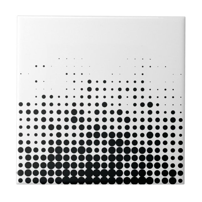 Modernes, spielerisches, urbanes geometrisches Kre Fliese (Vorderseite)