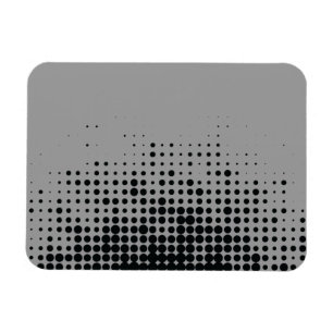 Modernes, spielerisches, urbanes geometrisches Kre Magnet