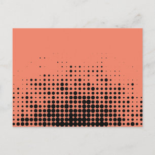 Modernes, spielerisches, urbanes geometrisches Kre Postkarte
