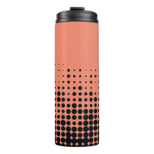 Modernes, spielerisches, urbanes geometrisches Kre Thermosbecher