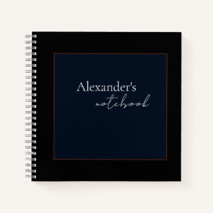 Modernes SpiralNotebook Notizbuch