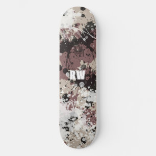 Modernes Spritzer personalisiert Skateboard