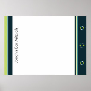 Modernes Sternzeichen für Plakat