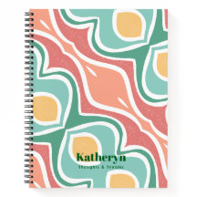 Modernes, stilvolles Abstrakt Mint Green Spiral No