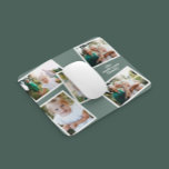 Modernes, stilvolles Mehrfamilienhaus mit viel Fot Mousepad<br><div class="desc">Moderne,  stilvolle Multi-Foto-Wohngestaltung. Die Farbe Weiß kann geändert werden.</div>