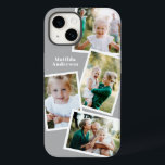 Modernes, stilvolles MultiFoto mit elektronischem  Case-Mate iPhone 14 Hülle<br><div class="desc">Modernes,  stilvolles Design für elektronische Handys mit mehreren Fotos. Ideal zum Geburtstag,  Weihnachten,  Müttertag oder Vatertag. Farben können geändert werden.</div>
