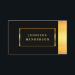 Modernes, stilvolles Schwarz-Gold-beruflich Visitenkarte<br><div class="desc">Moderne berufliche Gold- und Black-Visitenkarten. Sie können den Text leicht ändern. Wenn Sie Hilfe benötigen,  kontaktieren Sie mich bitte.</div>