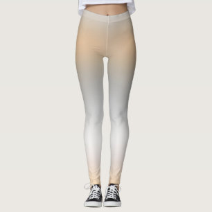 Modernes Template Modernes Elegantes Grau Orange W Leggings