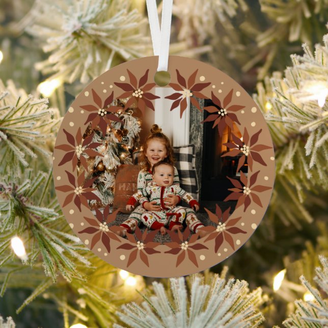 Modernes Terracotta-Foto Ornament Aus Metall (InSitu)