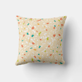 Modernes Terrazzo Multi Kissen aus dem Mittelalter