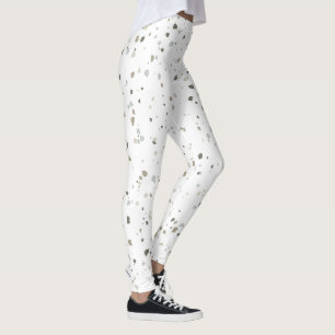 Modernes Terrazzo-Muster Leggings