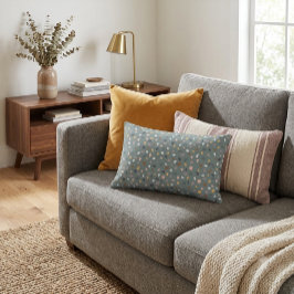 Modernes Terrazzo Muster weich neutral Dekokissen