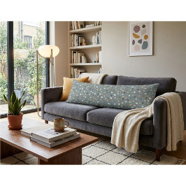 Modernes Terrazzo Muster weich neutral Seitenschläferkissen
