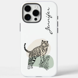 Modernes Tiger iPhone iPhone 16 Pro Max Hülle