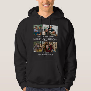 Modernes trendiges Foto aus Merry und Helle Family Hoodie
