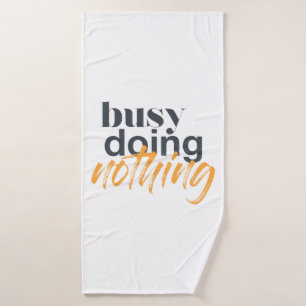 Modernes, trendiges, urbanes Design von "Business Badehandtuch