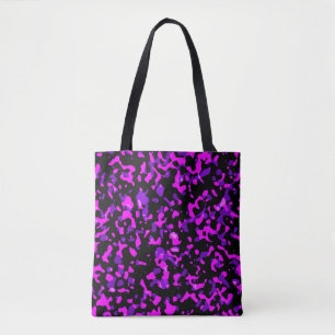 Modernes Trendrosa und Lila Camouflage-Muster Tasche