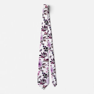 Modernes Trendsetter Lilac Modernes Hübsches Blume Krawatte