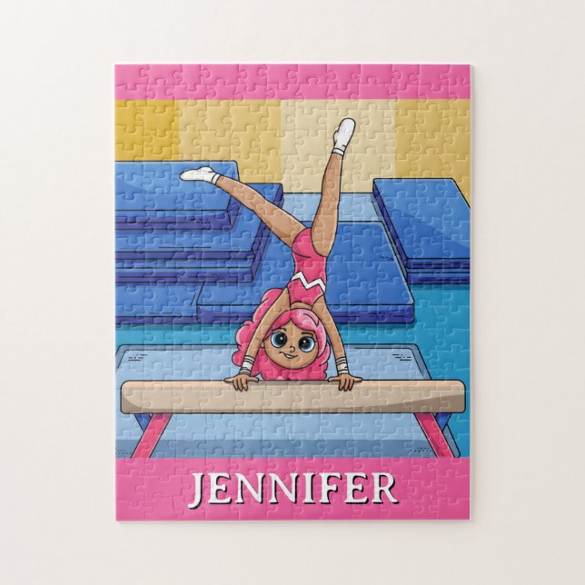 Modernes Trendsetter Personalisiert Gymnastik Gymn (Vertikal)