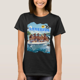 Modernes Trendy Lakeside T-Shirt