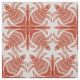modernes, tropisches Ananas-Quiltmuster Stoff