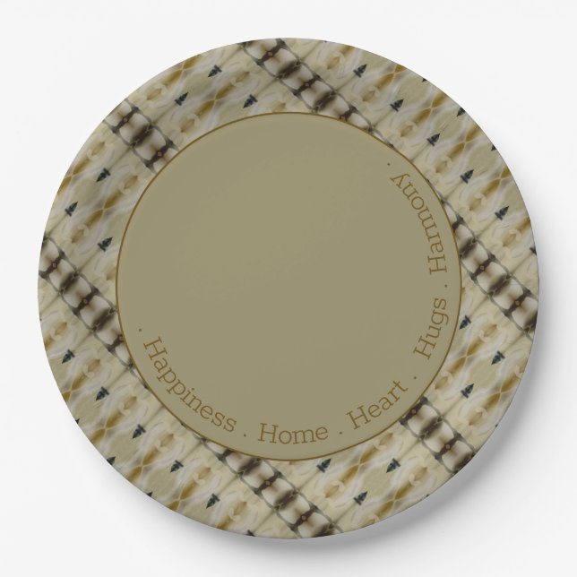 Modernes und Inspirierend Designer-Event Pappteller (Vorderseite)