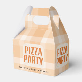 Modernes und italienisches Pizza-Party für jeden A Geschenkschachtel