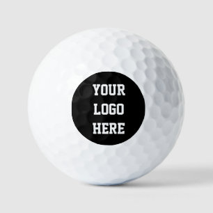 Modernes Unternehmen für das Schwarze Business-Log Golfball